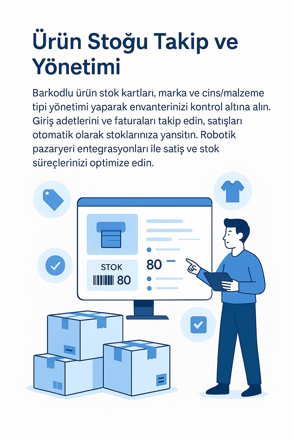 Product Type & Category & Stock Card & Barcode Management